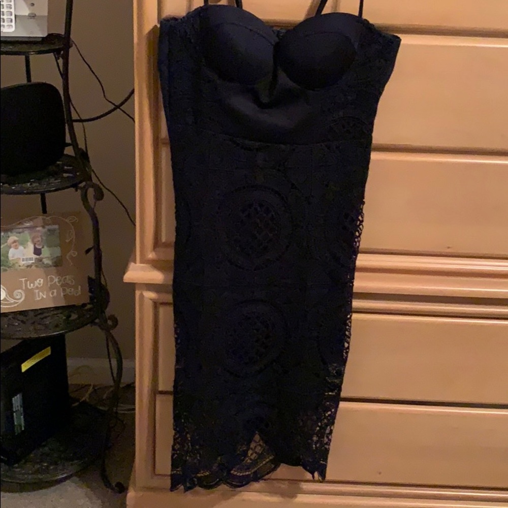 Navy Blue Dress